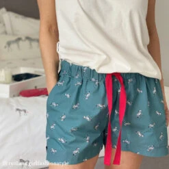 Zebra Ladies Pyjama Shorts 9 Zebra Ladies Pyjama Shorts -Sophie Allport 14. rutlandgirlfashionstyle ZebraPJShorts
