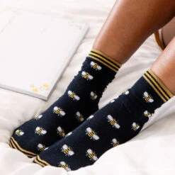 Bees Ladies Socks -Sophie Allport 36. beautyglowgetter BeesSocks