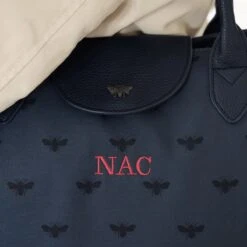 Bees Florrie Bag -Sophie Allport AW22 poly36020s bees florrie bag lifestyle personalisation2 high res square