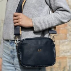 Bees Camera Bag -Sophie Allport AW22 pu36480 bees camera bag lifestyle personalisation2 high res square