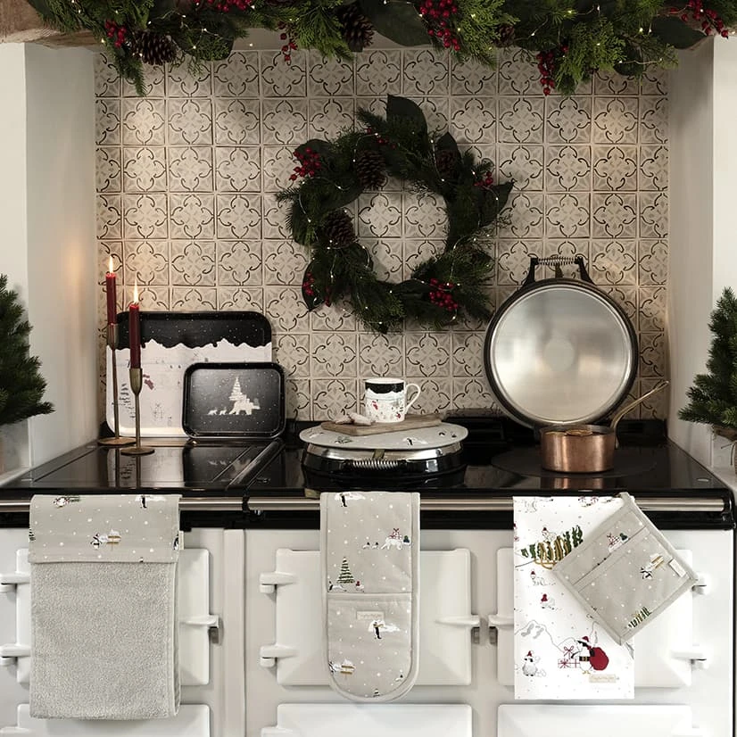 Snow Season Serving Tray - Large 3 Snow Season Serving Tray - Large - Image 3