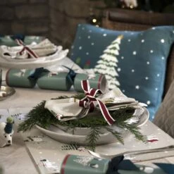 Snow Season Napkins (Set Of 4) 17 Snow Season Napkins (Set Of 4) -Sophie Allport AW22 snowseason table setting full collection12 lifestyle high res square