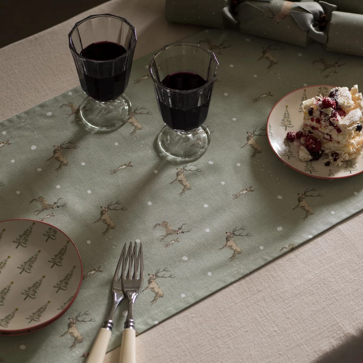 Christmas Stags Table Runner 2 Christmas Stags Table Runner - Image 2