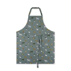 Christmas Dogs Adult Apron