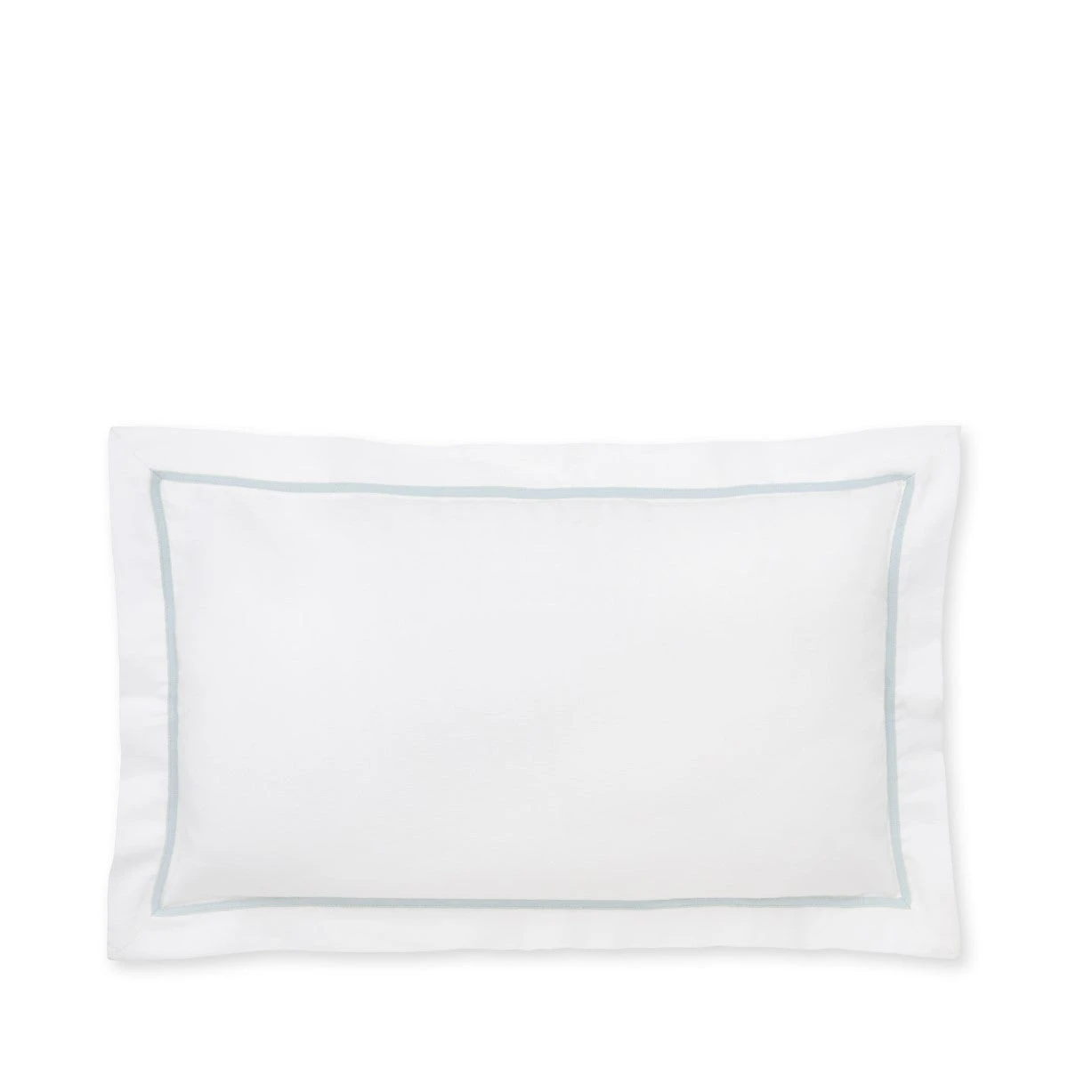 Panama Bed Cushion - Blue Trim 4 Panama Bed Cushion - Blue Trim - Image 4