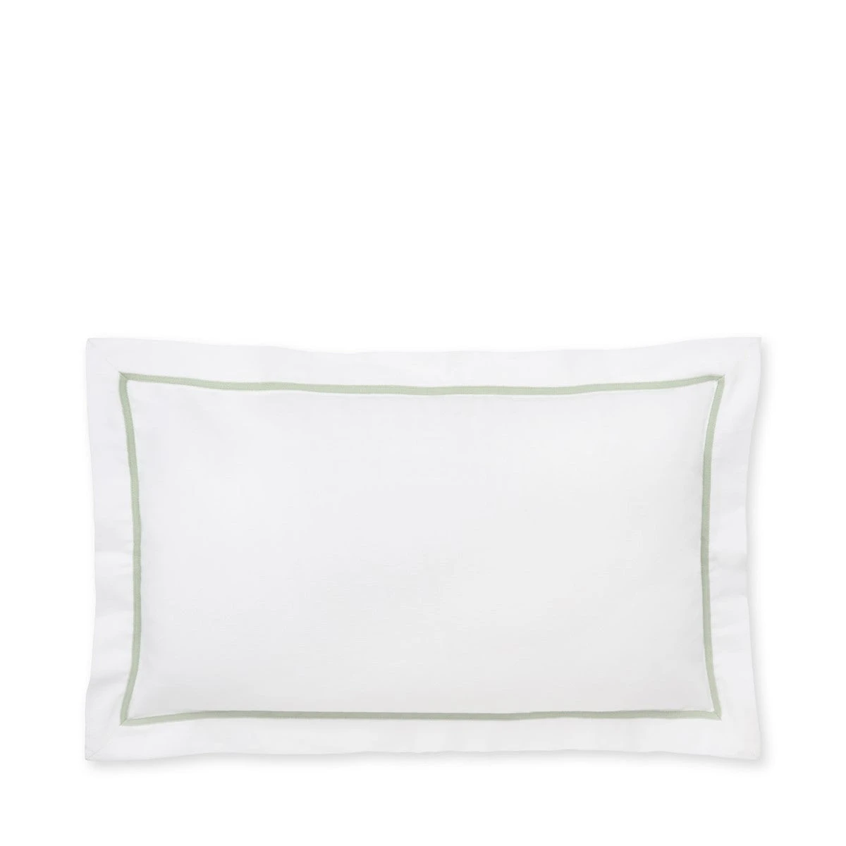 Panama Bed Cushion - Green Trim 4 Panama Bed Cushion - Green Trim - Image 4