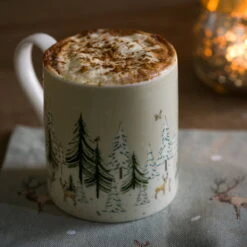 Christmas Stags Mug -Sophie Allport AW23 BM11401 DETAIL