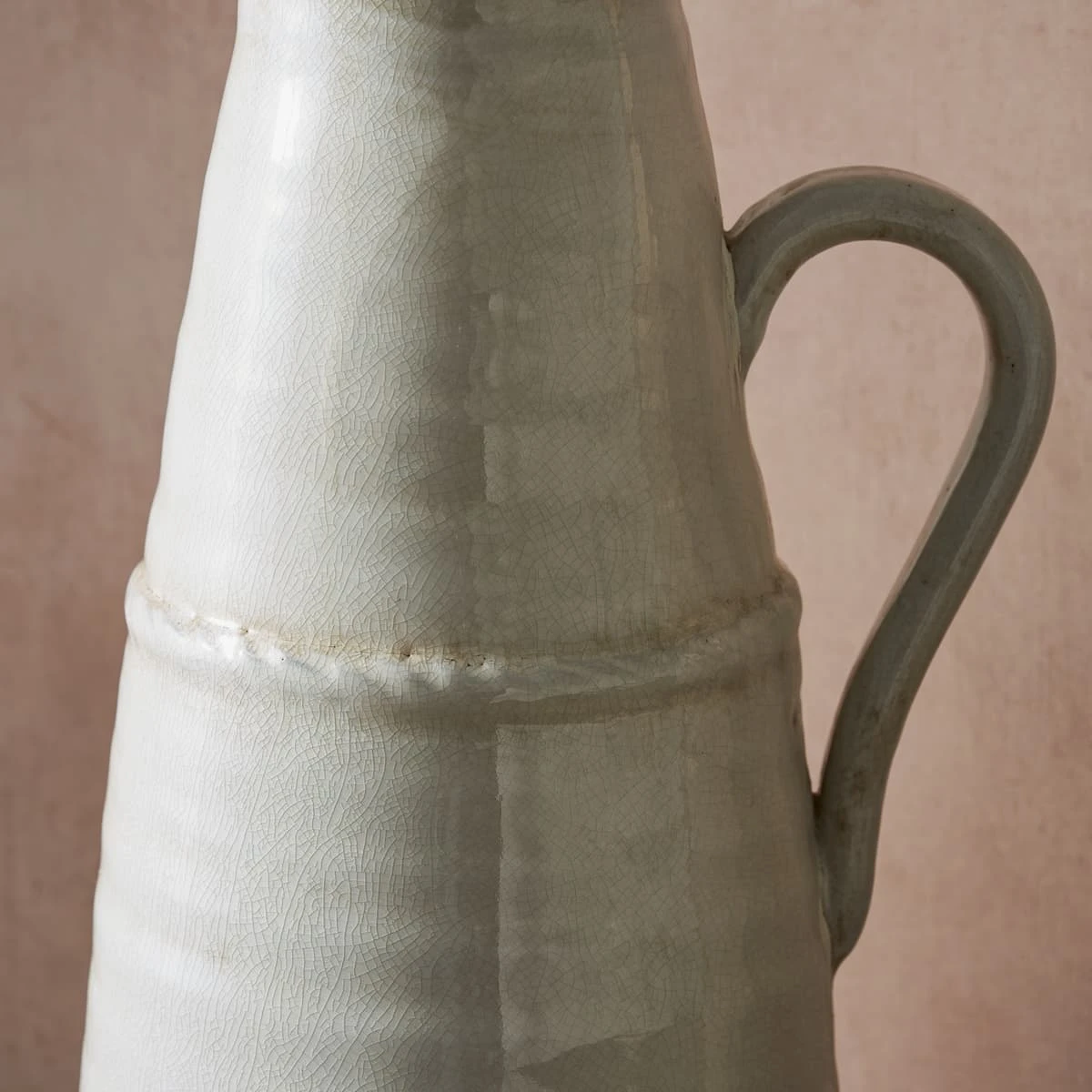 White Ceramic Jug 2 White Ceramic Jug - Image 2