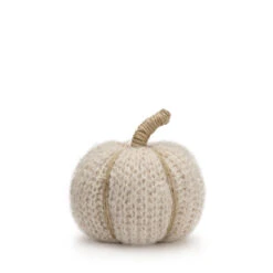 Neutral Knitted Pumpkin -Sophie Allport AW23 JSM1003 CUTOUT Custom