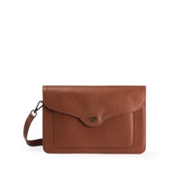 Bees Tan Leather Mabel Bag -Sophie Allport AW23 MLB36T CUTOUT Custom