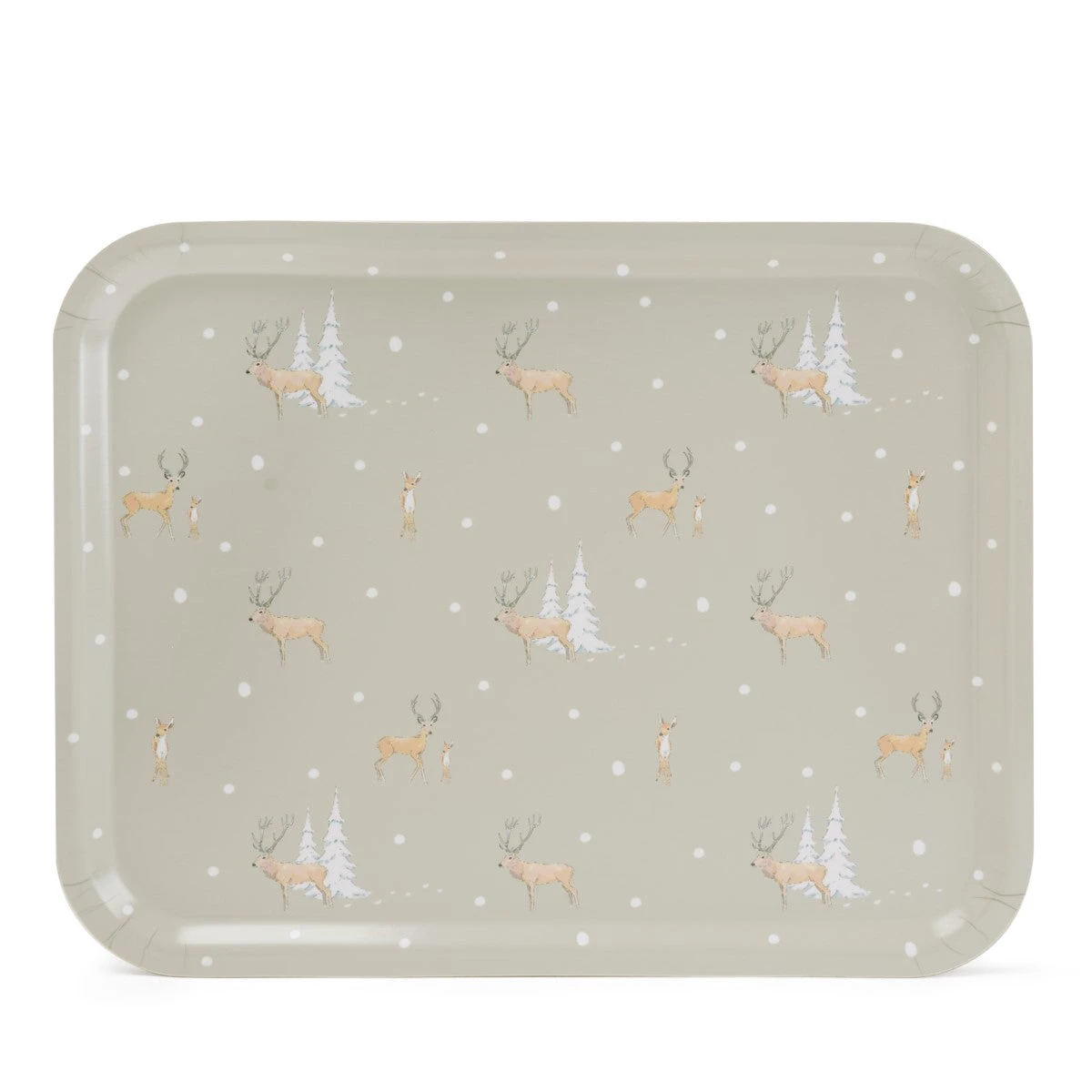 Christmas Stags Serving Tray - Large 6 Christmas Stags Serving Tray - Large - Image 6