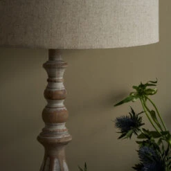 Witham Carved Table Lamp -Sophie Allport AW23 XSA008 DETAIL ALT Web