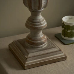 Witham Carved Table Lamp -Sophie Allport AW23 XSA008 DETAIL Web