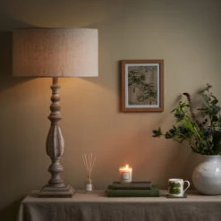 Witham Carved Table Lamp -Sophie Allport AW23 XSA008 SQUARE ON Web