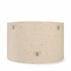 Bees Grey Green Linen Blend Lampshade