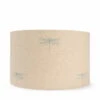 Dragonfly Teal Linen Blend Lampshade
