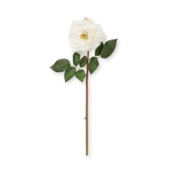 Faux Garden Rose - White -Sophie Allport SS24 ABY3108WH CUTOUT