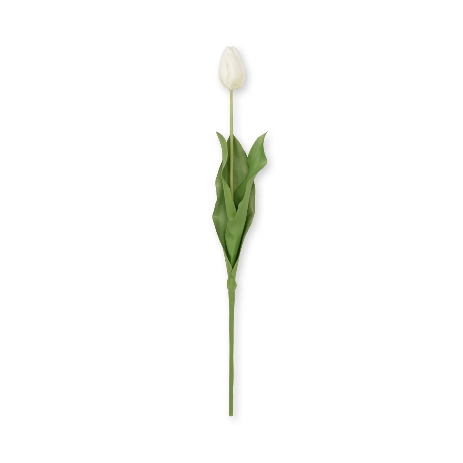 Faux Tulip - White 3 Faux Tulip - White - Image 3