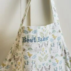 Spring Chicken Adult Apron -Sophie Allport SS24 ALL118250 DETAIL PERSONALISED