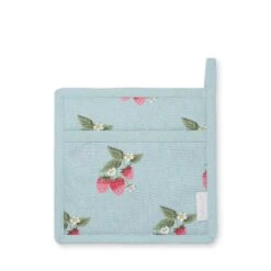 Strawberries Blue Pot Grab 5 Strawberries Blue Pot Grab -Sophie Allport SS24 ALL97B125 CUTOUT
