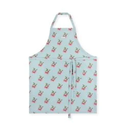 Strawberries Blue Adult Apron -Sophie Allport SS24 ALL97B250 CUTOUT