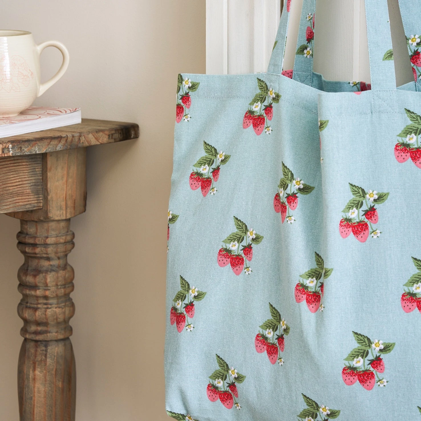 Strawberries Tote Bag 2 Strawberries Tote Bag - Image 2