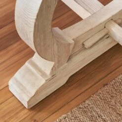 Langham Oval Leg Dining Table -Sophie Allport SS24 ARC006 DETAIL 2