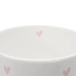 Hearts Pink Mug 16 Hearts Pink Mug -Sophie Allport SS24 BM3402 CUTOUT DETAIL