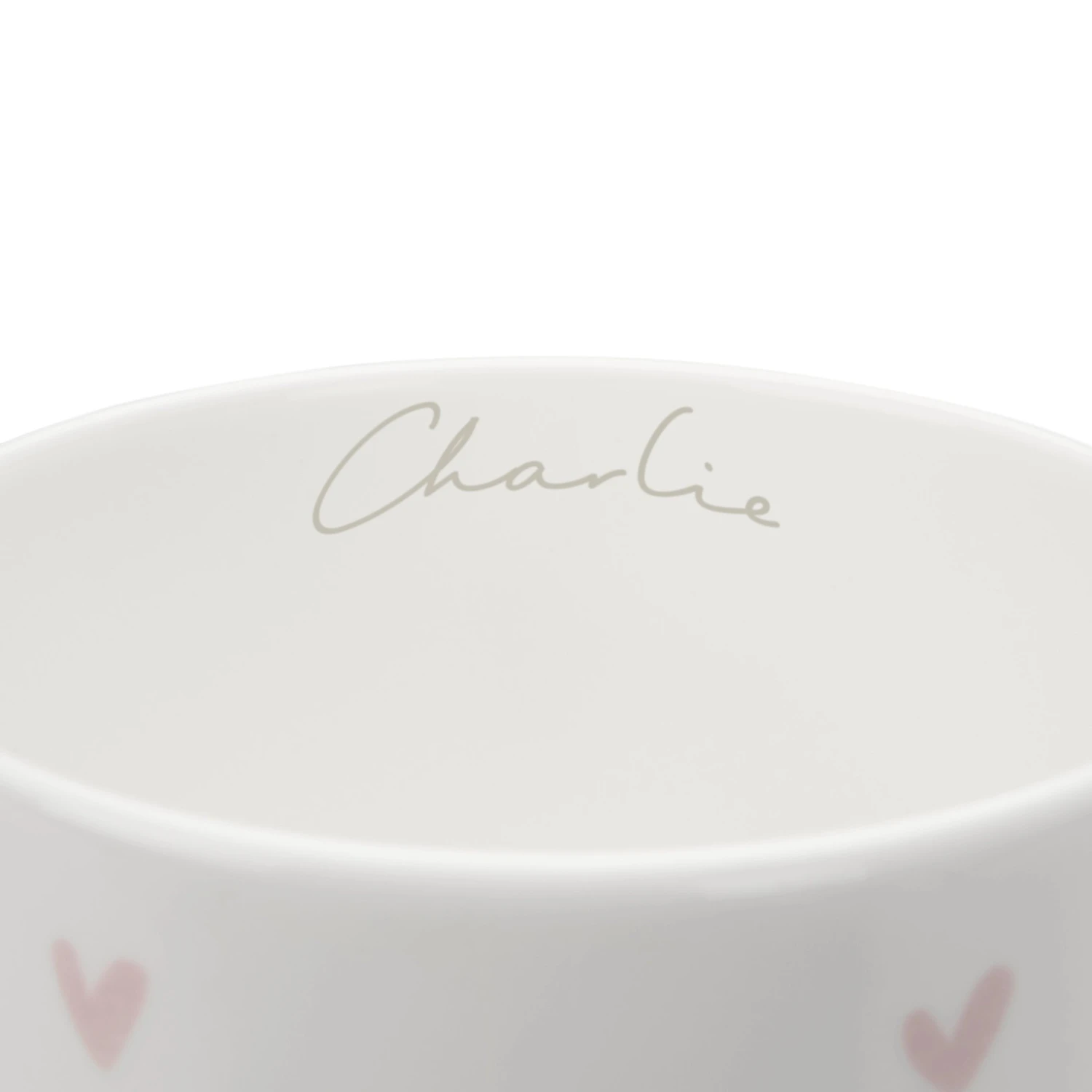 Hearts Pink Mug 8 Hearts Pink Mug - Image 8