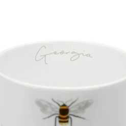 Bees Mug -Sophie Allport SS24 BM3602 CUTOUT DETAIL PERSONALISATION