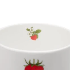 Strawberries Mug 18 Strawberries Mug -Sophie Allport SS24 BM9701 CUTOUT DETAIL