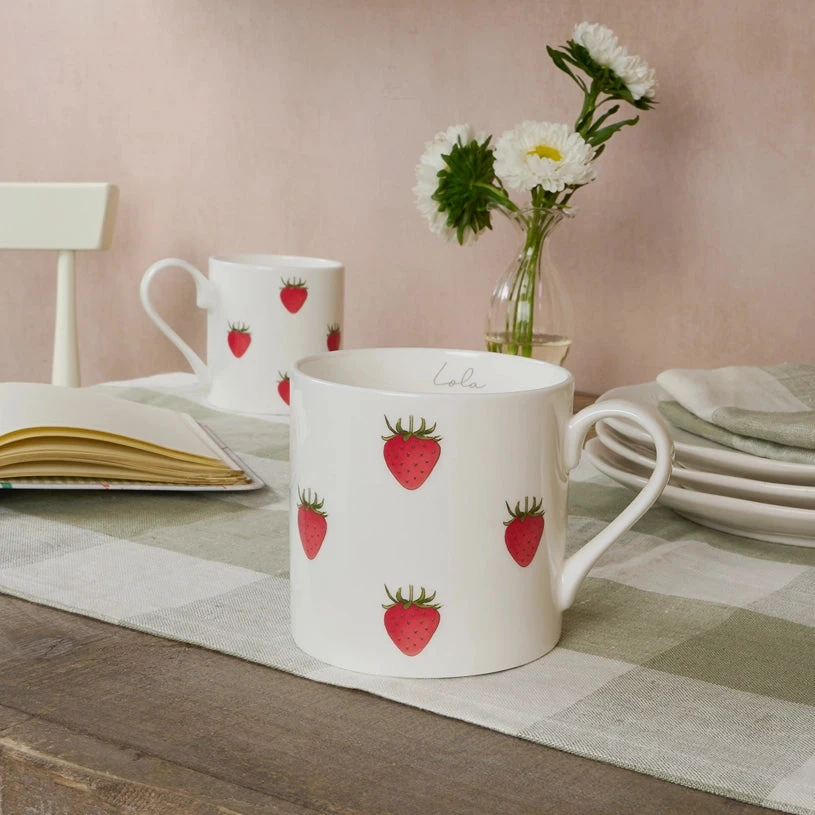 Strawberries Mug 1 Strawberries Mug