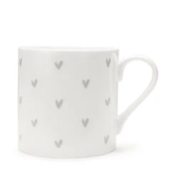 Hearts Grey Mug -Sophie Allport SS24 IM3405 CUTOUT
