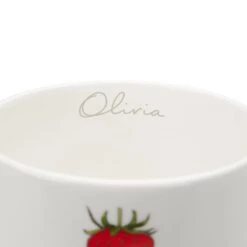 Strawberries Mug 19 Strawberries Mug -Sophie Allport SS24 IM9701 CUTOUT DETAIL PERSONALISATION