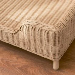Rattan Pet Bed - Natural 12 Rattan Pet Bed - Natural -Sophie Allport SS24 RATCD750 DETAIL ALT