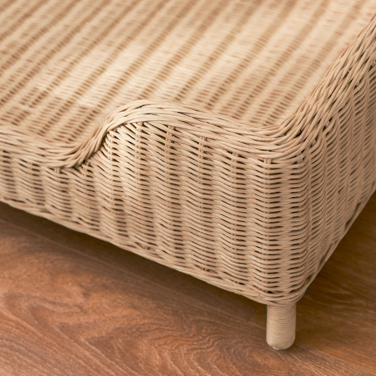 Rattan Pet Bed - Natural 3 Rattan Pet Bed - Natural - Image 3