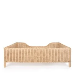 Rattan Pet Bed - Natural 17 Rattan Pet Bed - Natural -Sophie Allport SS24 RATCD755 CUTOUT 2