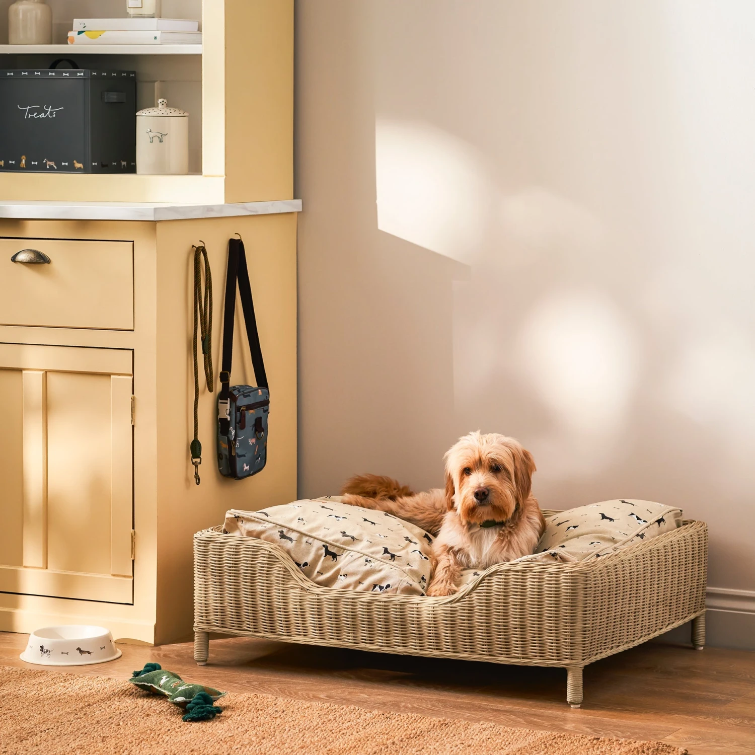 Rattan Pet Bed - Natural 1 Rattan Pet Bed - Natural