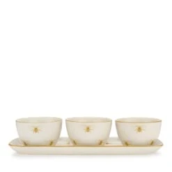 Bees Stoneware Nibbles Bowl (Set Of 3) -Sophie Allport SS24 SNB3603 CUTOUT