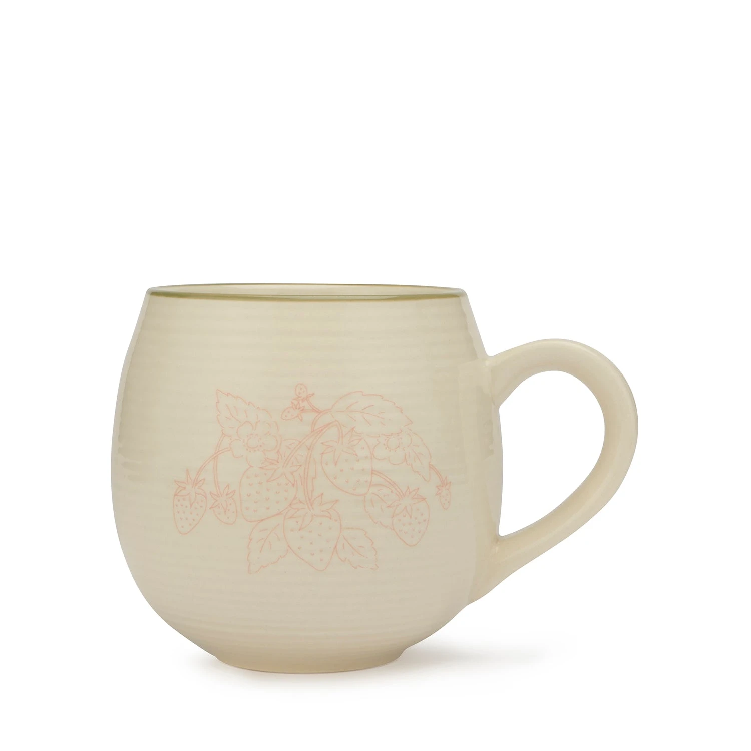 Strawberries Solo Stoneware Mug 5 Strawberries Solo Stoneware Mug - Image 5