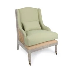 Witham Armchair - Pale Green -Sophie Allport SS24 WSP21732 CUTOUT 1