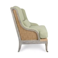 Witham Armchair - Pale Green -Sophie Allport SS24 WSP21732 CUTOUT 2