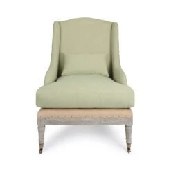 Witham Armchair - Pale Green -Sophie Allport SS24 WSP21732 CUTOUT