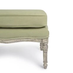 Witham Footstool - Pale Green 18 Witham Footstool - Pale Green -Sophie Allport SS24 WSP21866 CUTOUT 2