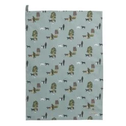Woodland Walks Tea Towel (Set Of 2) -Sophie Allport all102602 woodland walks national trust tea towel set of 2 cut out high res square