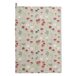 Poppy Meadow Tea Towel (Set Of 2) -Sophie Allport all103602 poppy meadow tea towel set of 2 mix pack blue meadow cut out high res square