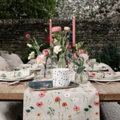 Poppy Meadow Serving Tray - Small 12 Poppy Meadow Serving Tray - Small -Sophie Allport all103810 all103820 mb10301 pt10326 poppy meadow table outdoor 2 lifestyle high res square 8a22f10d fbe6 4895 8555 1758b45ea8d5