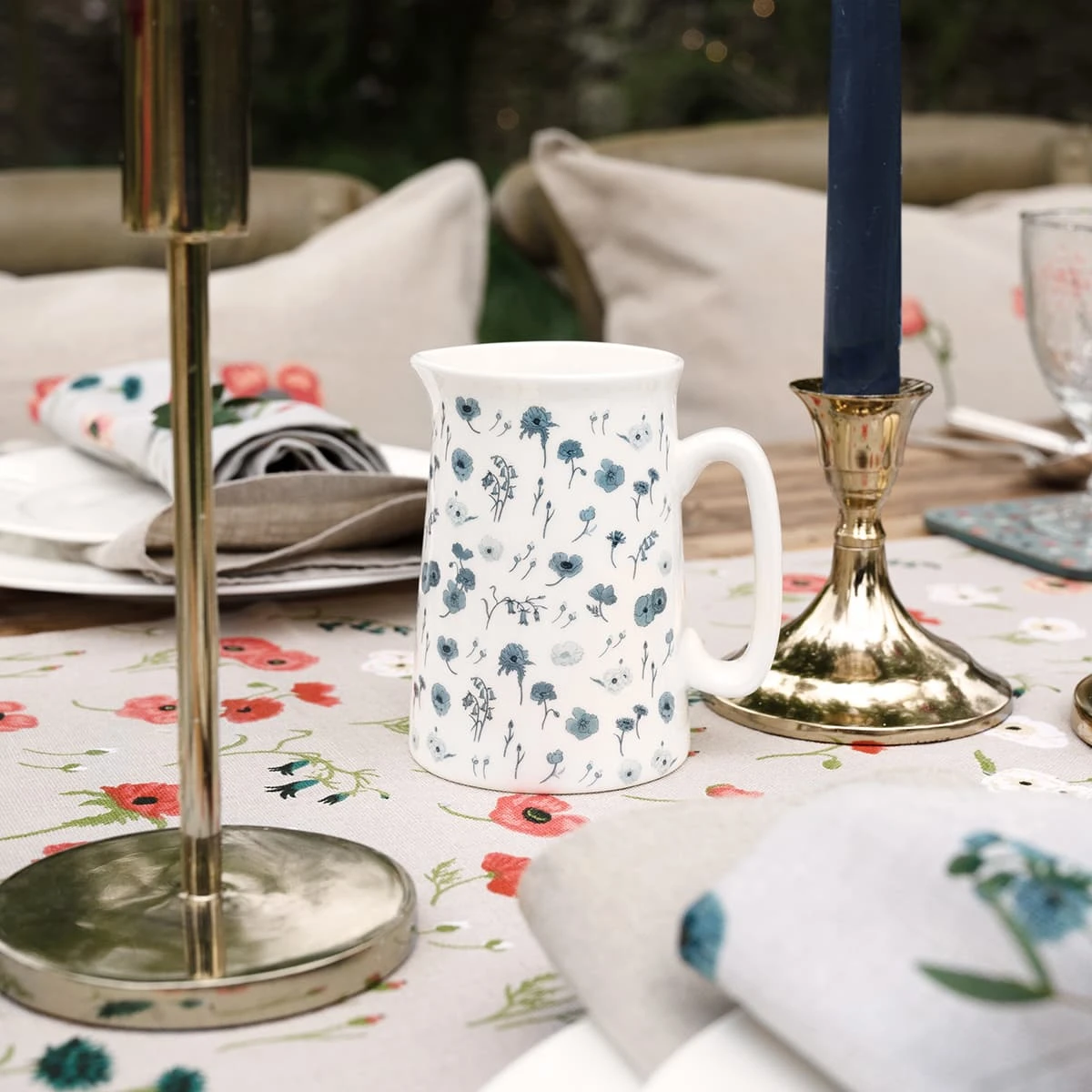 Poppy Meadow Jug - Small 2 Poppy Meadow Jug - Small - Image 2