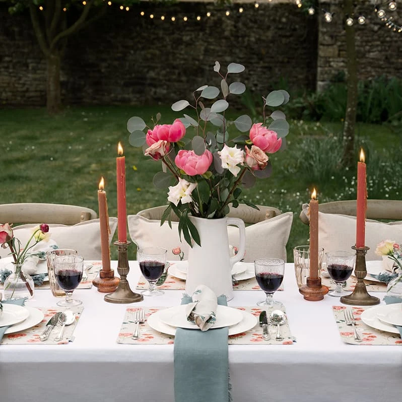 Poppy Meadow Fabric Placemat 3 Poppy Meadow Fabric Placemat - Image 3