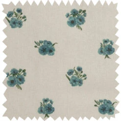 Poppy Meadow Napkins (Set Of 4) -Sophie Allport all105000 poppy blue fabric swatch cut out high res square 5ce0b90b 44b0 4748 b906 e5e7388c8148